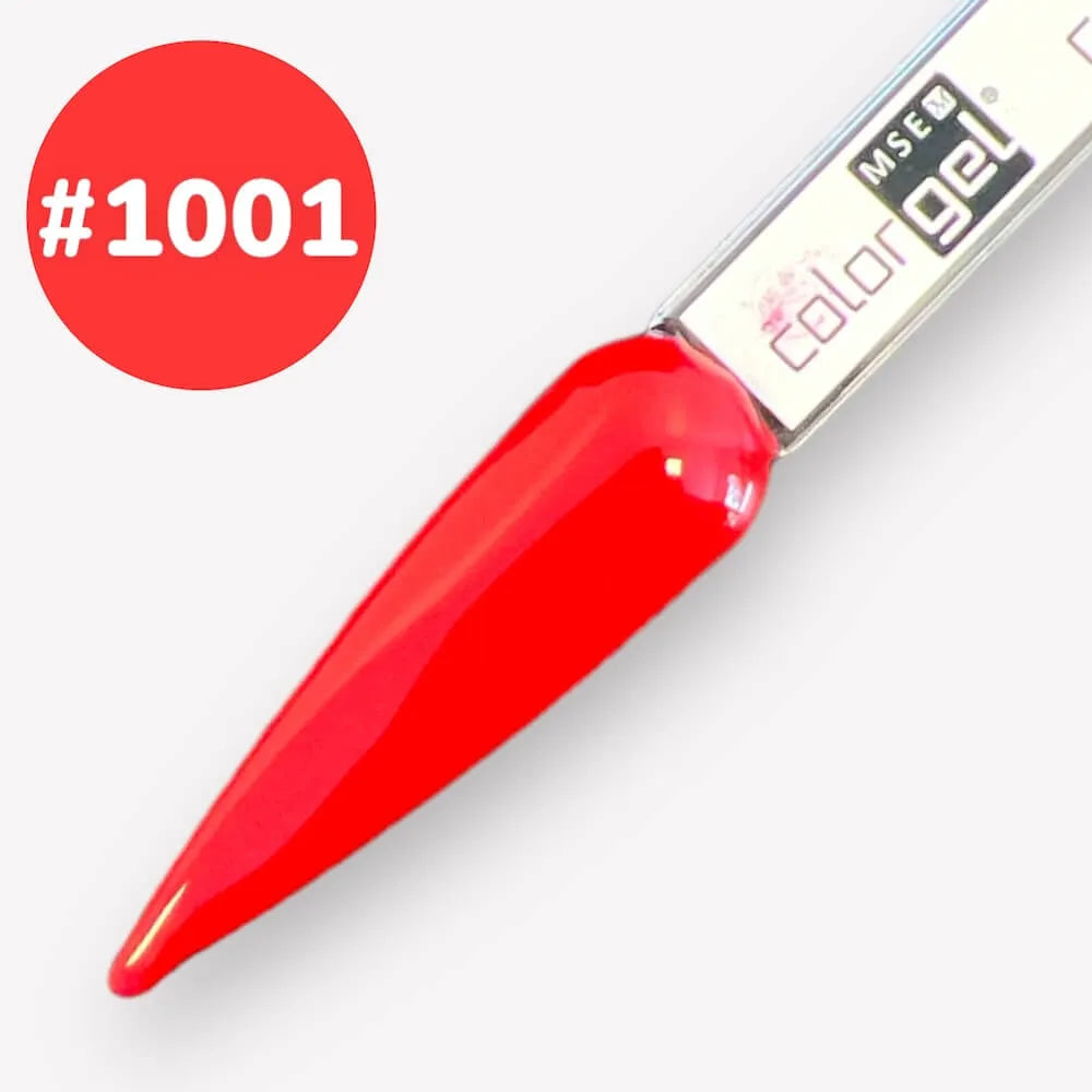 #1001 < t6>ure Farbgel – Rot – 5ml