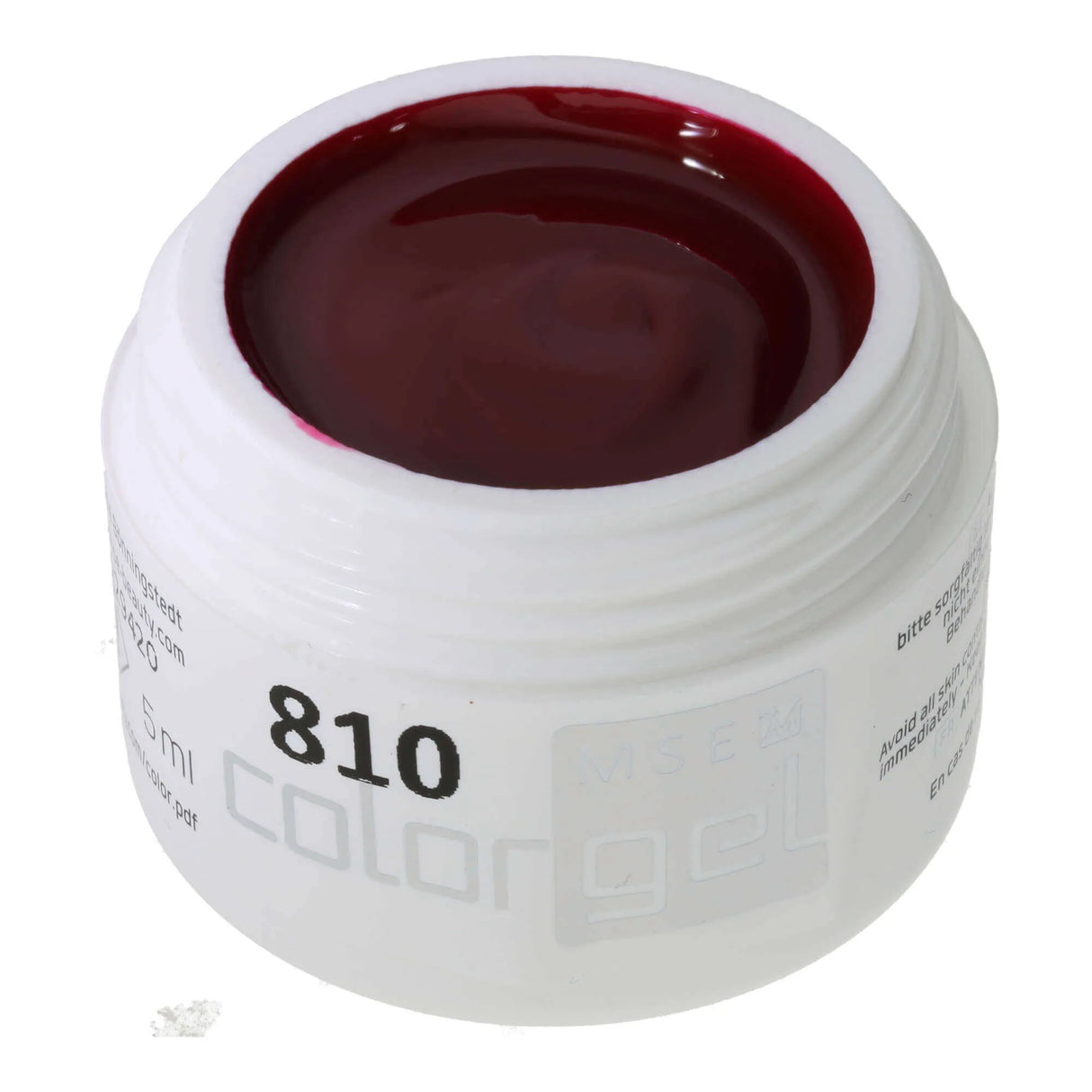 #810 < t5>remium-PURE Color Gel 5ml Rot