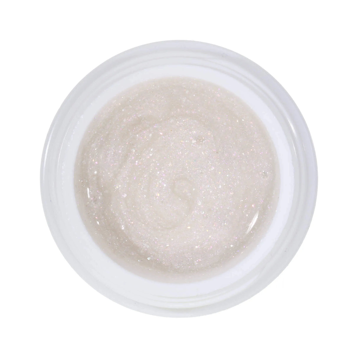 #278 << t55>5>remium-EFFEKT Color Gel 5ml Schimmerndes Weiss mit rosa-goldenem Effekten