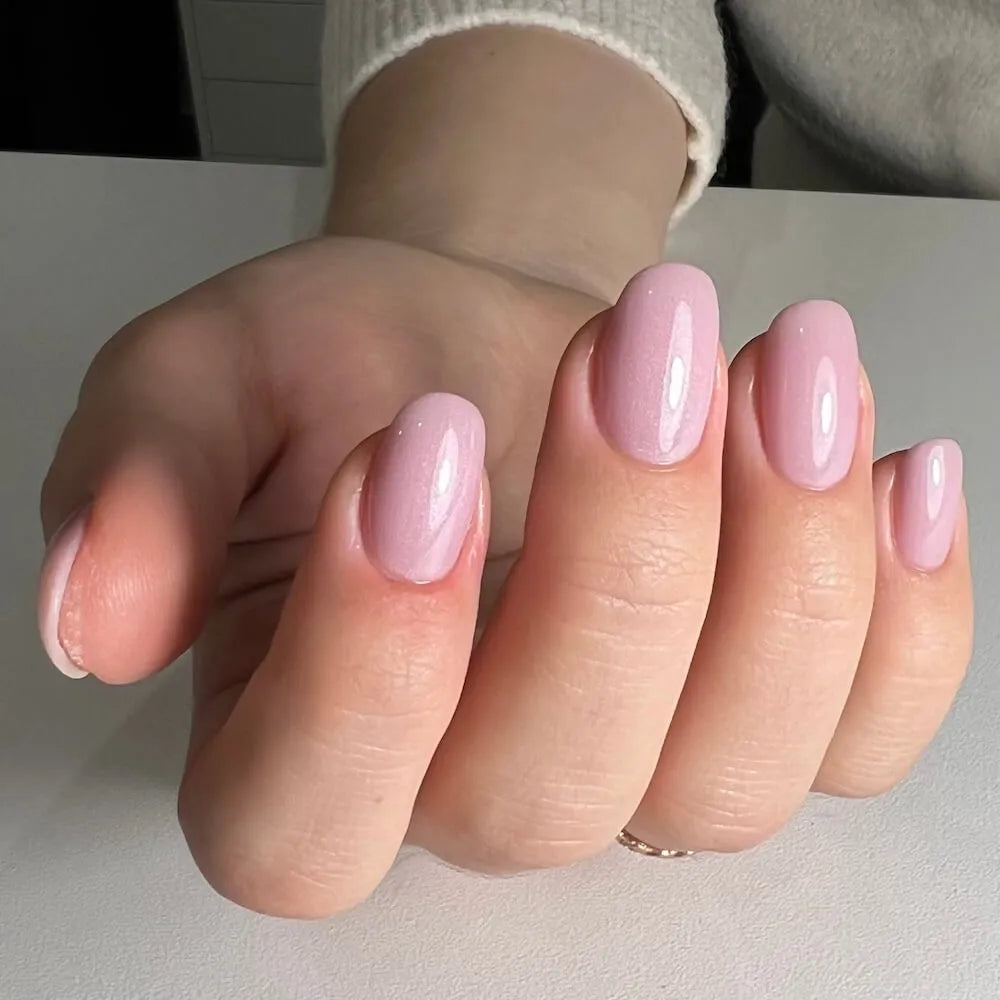 #289 Premium-EFFEKT Gel de Color 5ml Tono Rosa Grisáceo Suave con Sutil Brillo