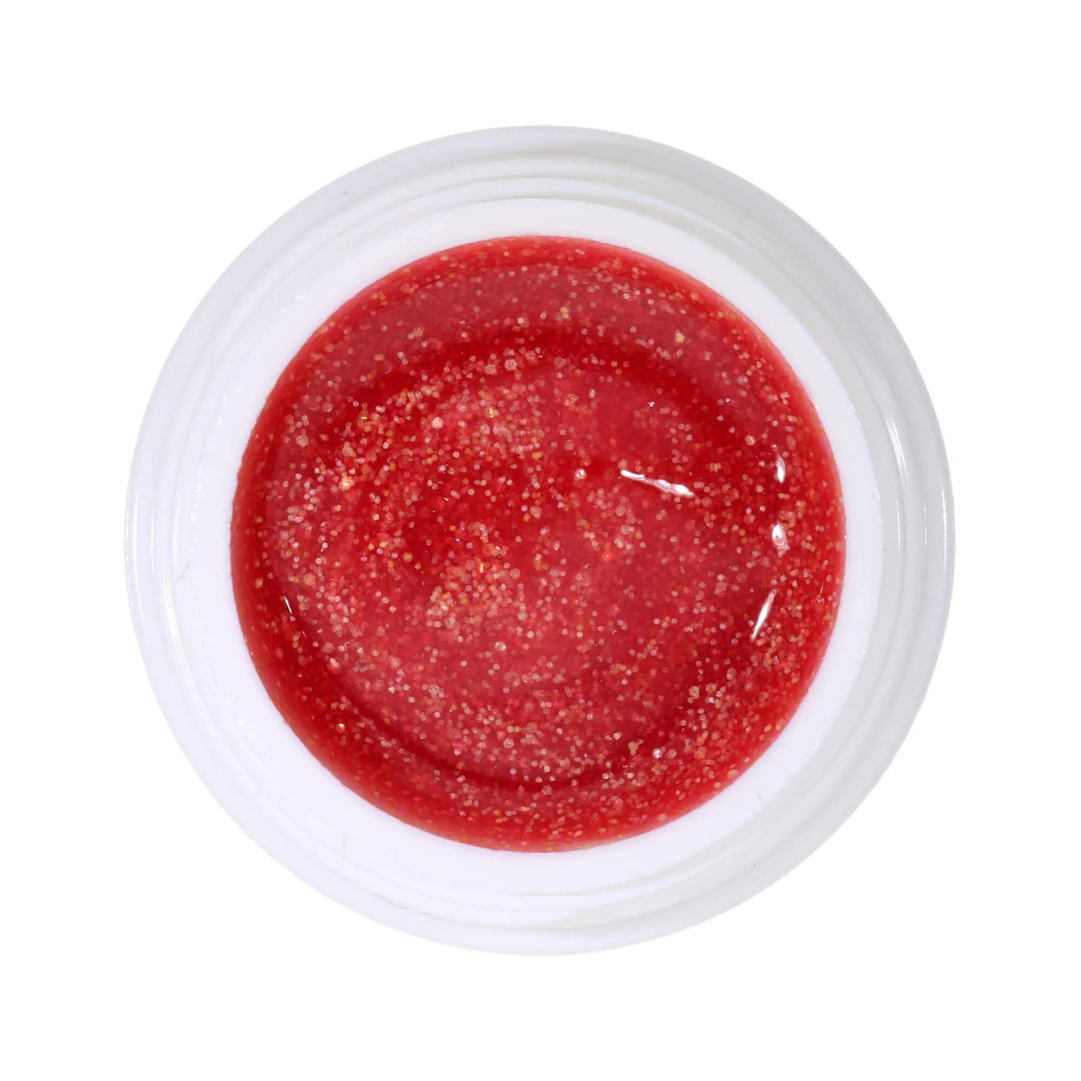 #325 Premium-GLITTER Gel Color 5ml Gel rosa delicato con glitter arcobaleno