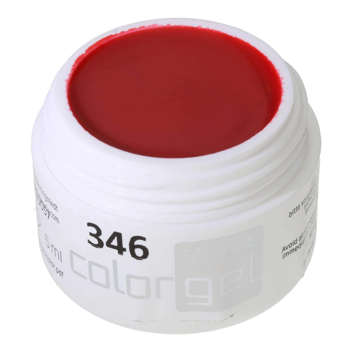 #346 Premium-PURE Color Gel 5ml Leuchtendes Rot