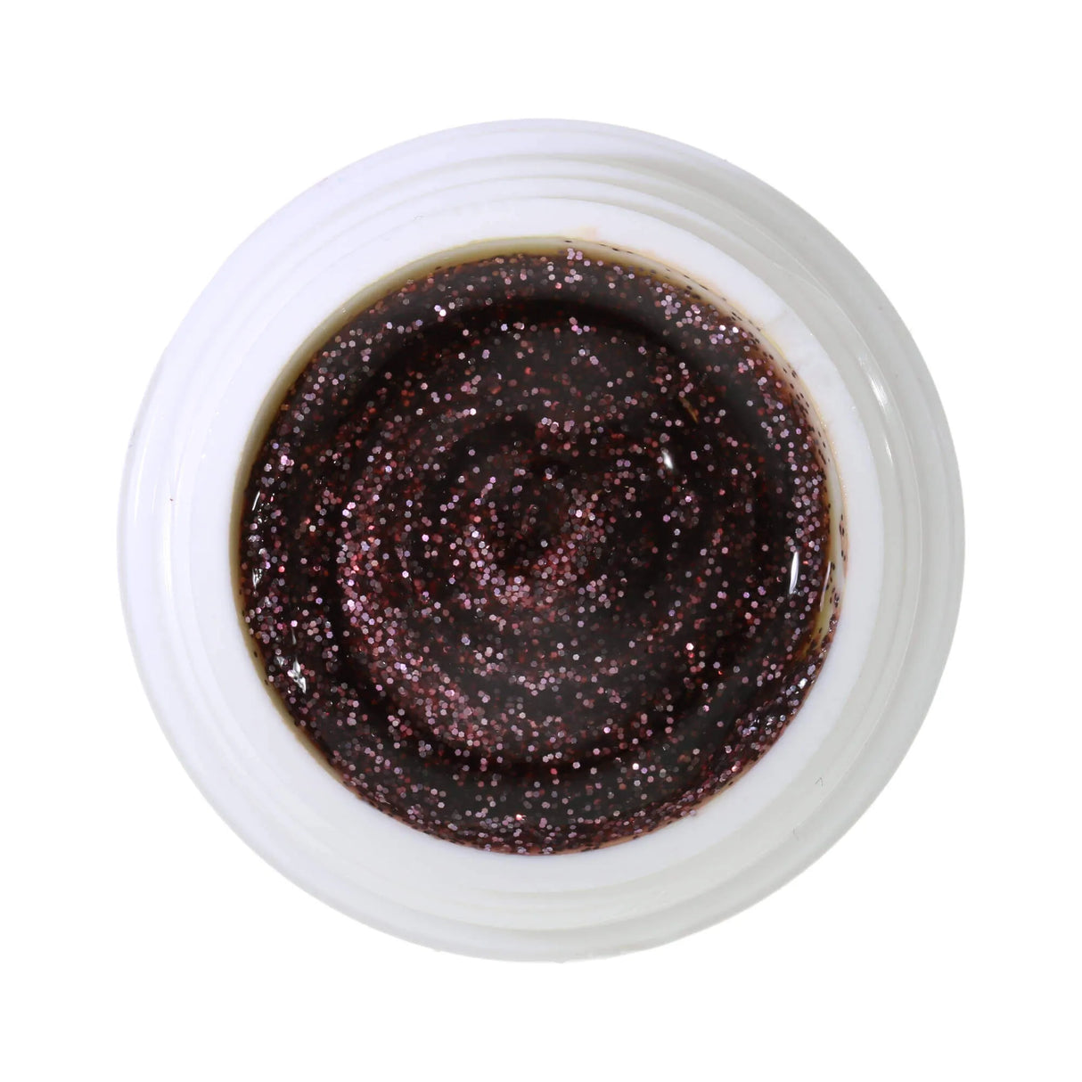 #420 Премиум-ГЛИТТЕР Цветной Гель 5 мл Розовый гель с темно-розовым блеском