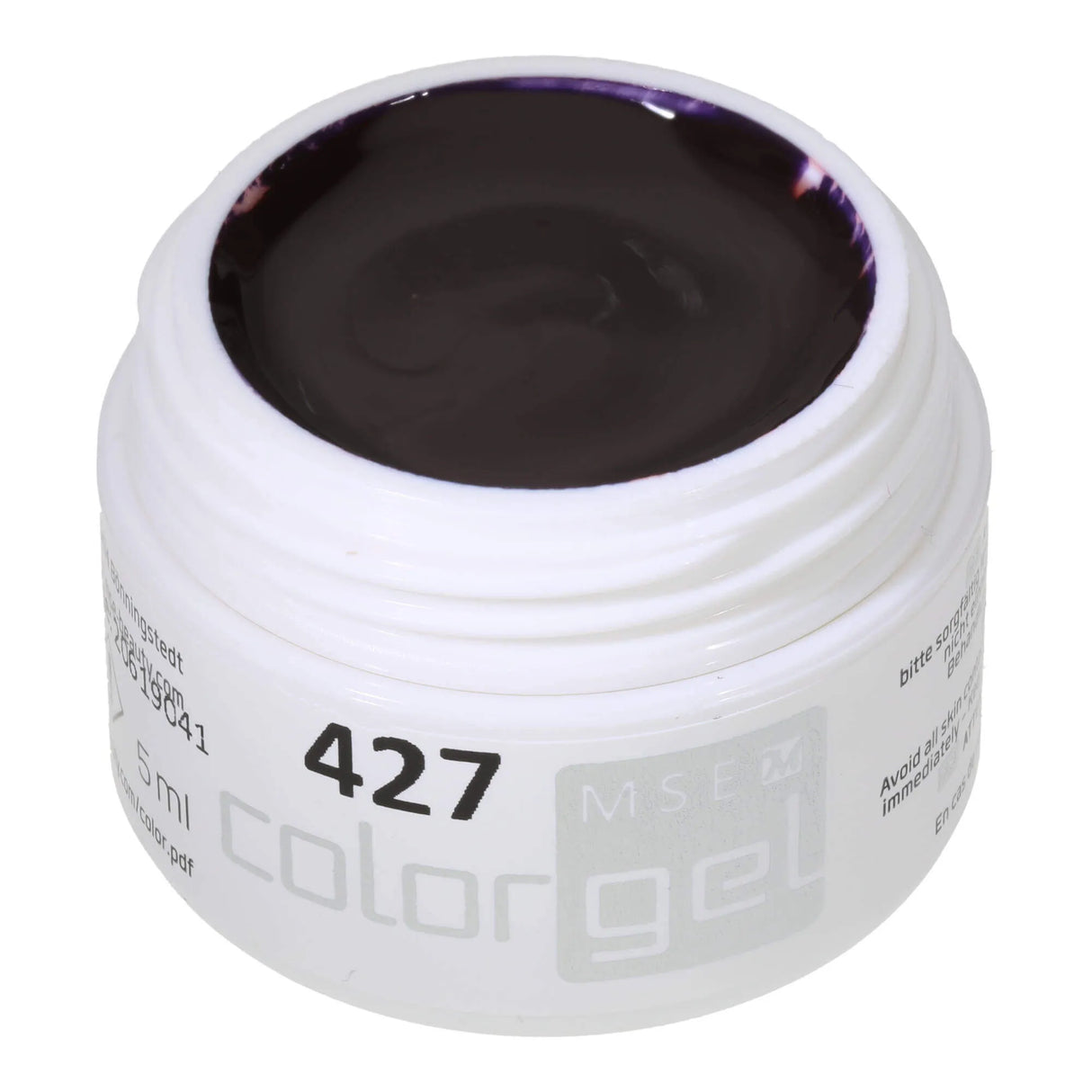 #427 << t45>5>remium-PURE Color Gel 5ml Dunkles Violett