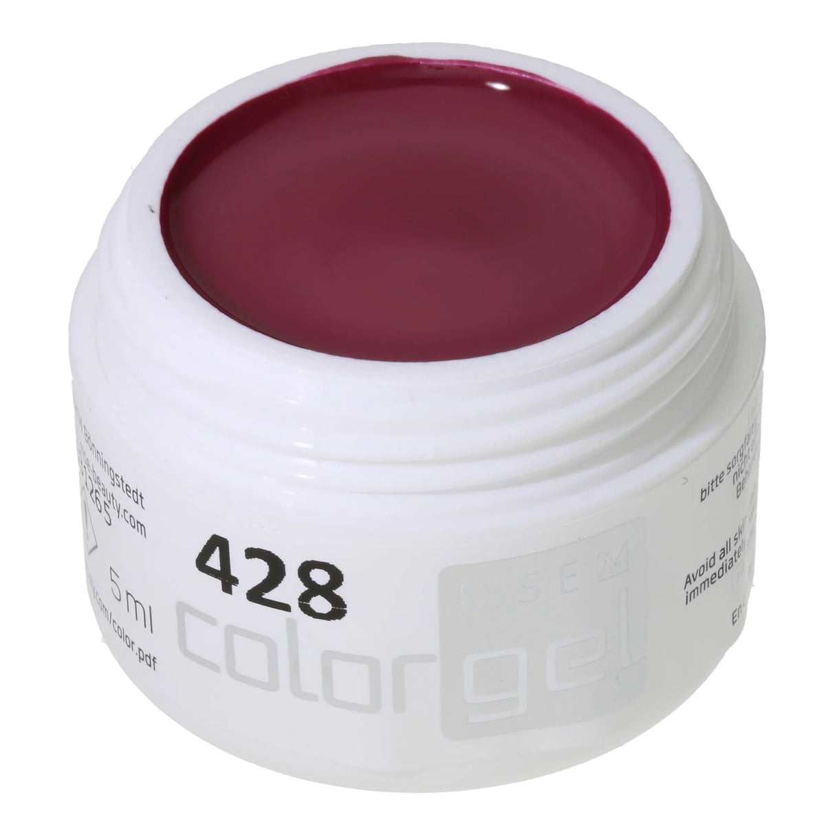#428 <<< t40>34>5>remium-PURE Color Gel 5ml Roтvioleтт ***AUSLAUF ARTIKEL
