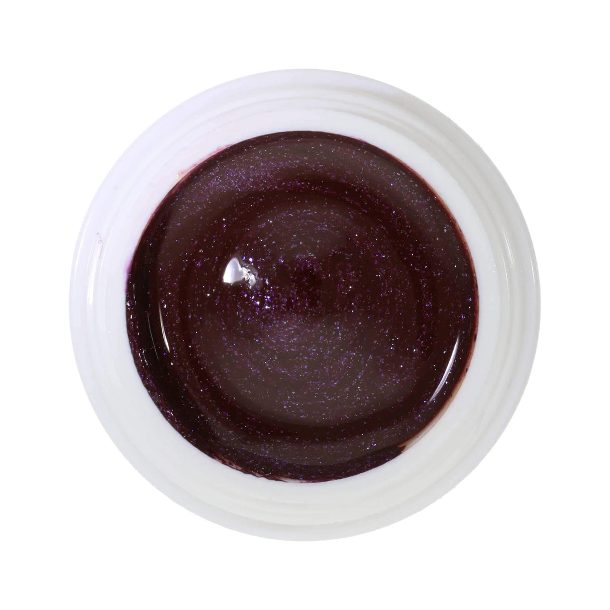 #430 <<<<< t64>52>48>47>5>remium-EFFEKT Color Gel 5ml Dunkles Violett mit feinen Glitzerpartikeln