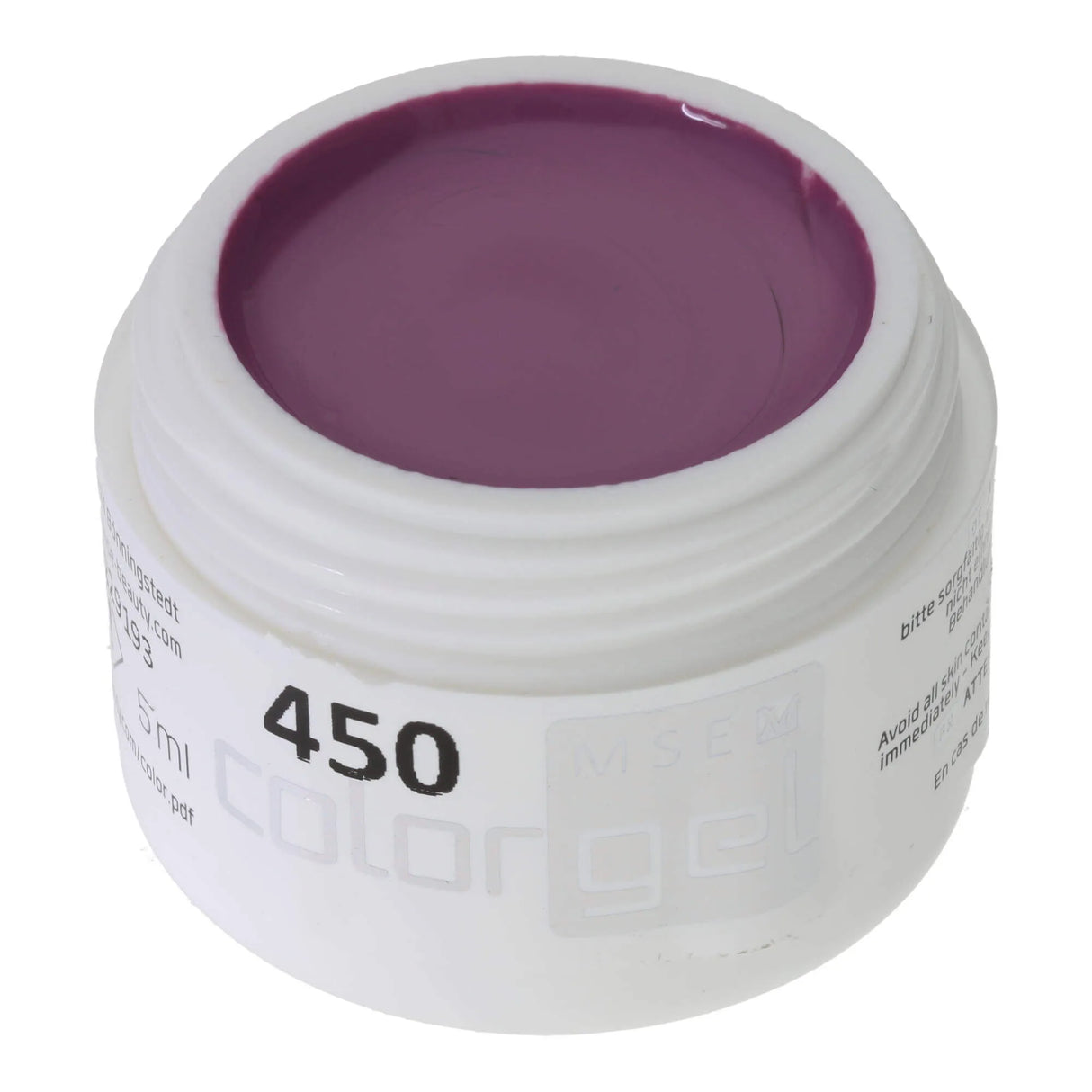 #450 <<< t45>34>5>remium-PURE Color Gel 5ml Rötlich-violett