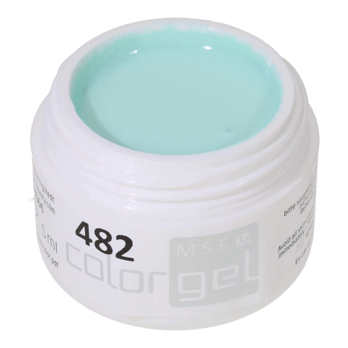 #482 < t5>remium-PURE  Color  Gel 5ml  Blasses  Mintgrün