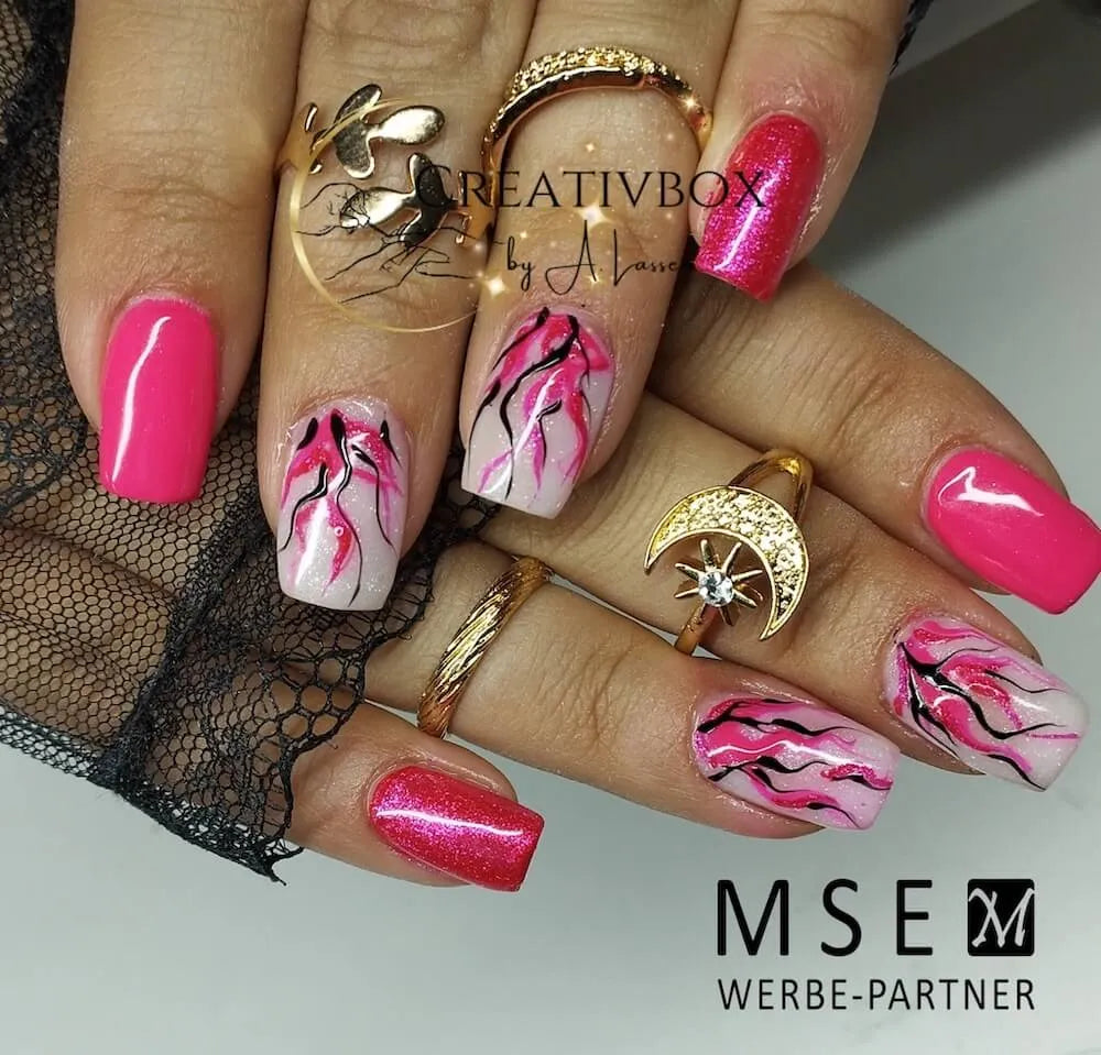 #500 - Premium-DEKO Color Gel 5ml Neon Pink NOT FOR COSMETIC USE