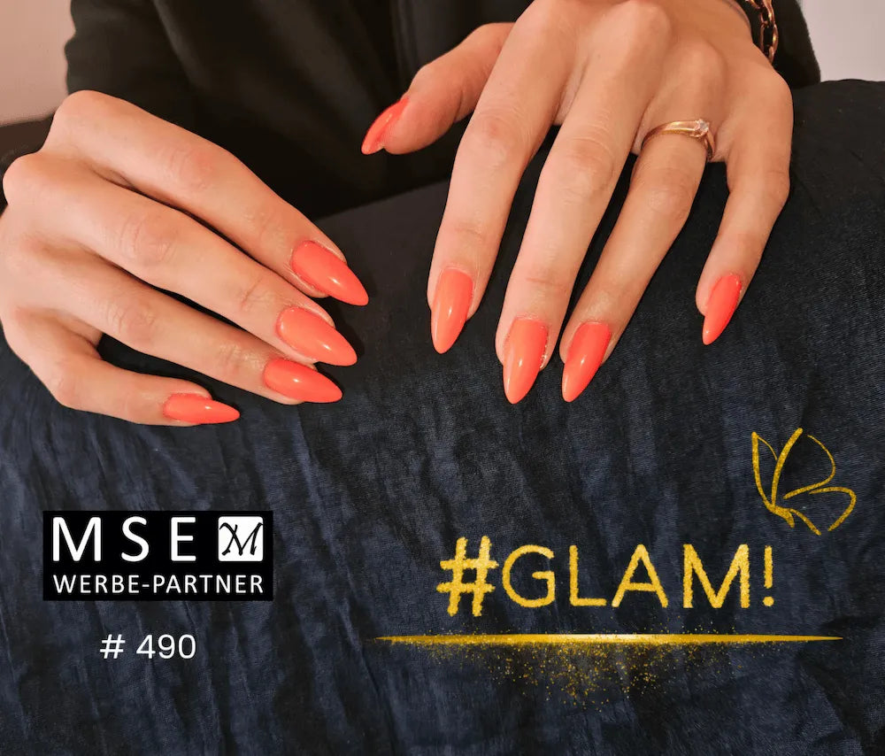 #490 Premium-PURE Gel de Color 5ml Naranja Neón