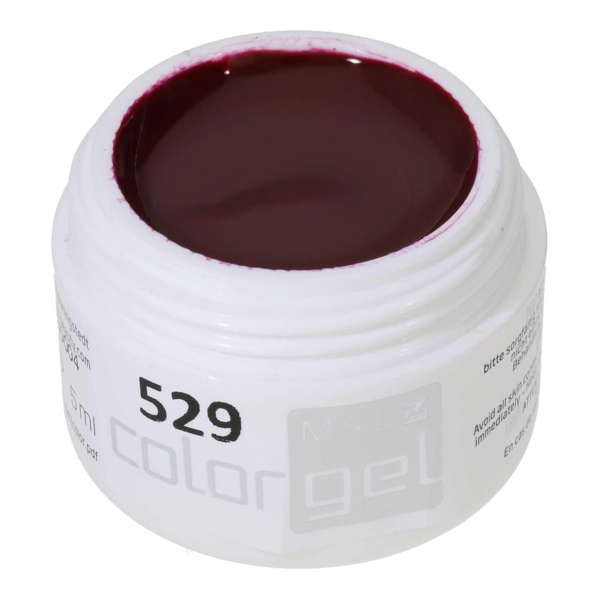 #529 < t5>remium-PURE Color Gel 5ml Rot