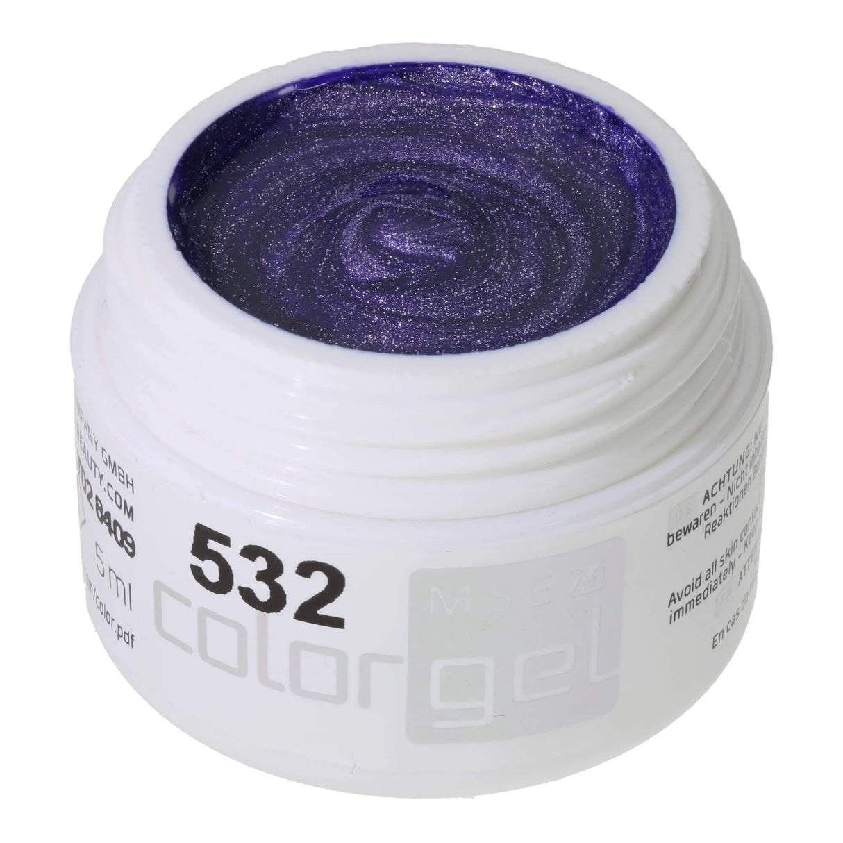 #532 < t5>remium-EFFEKT Color Gel 5ml Metallicgel