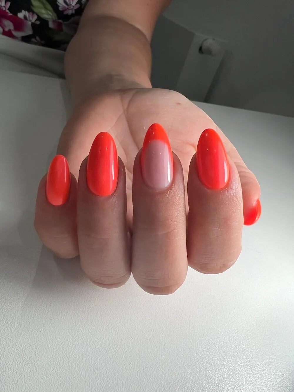 #561 Premium-DEKO Gel de Color 5ml Naranja Neón NO APTO PARA USO COSMÉTICO