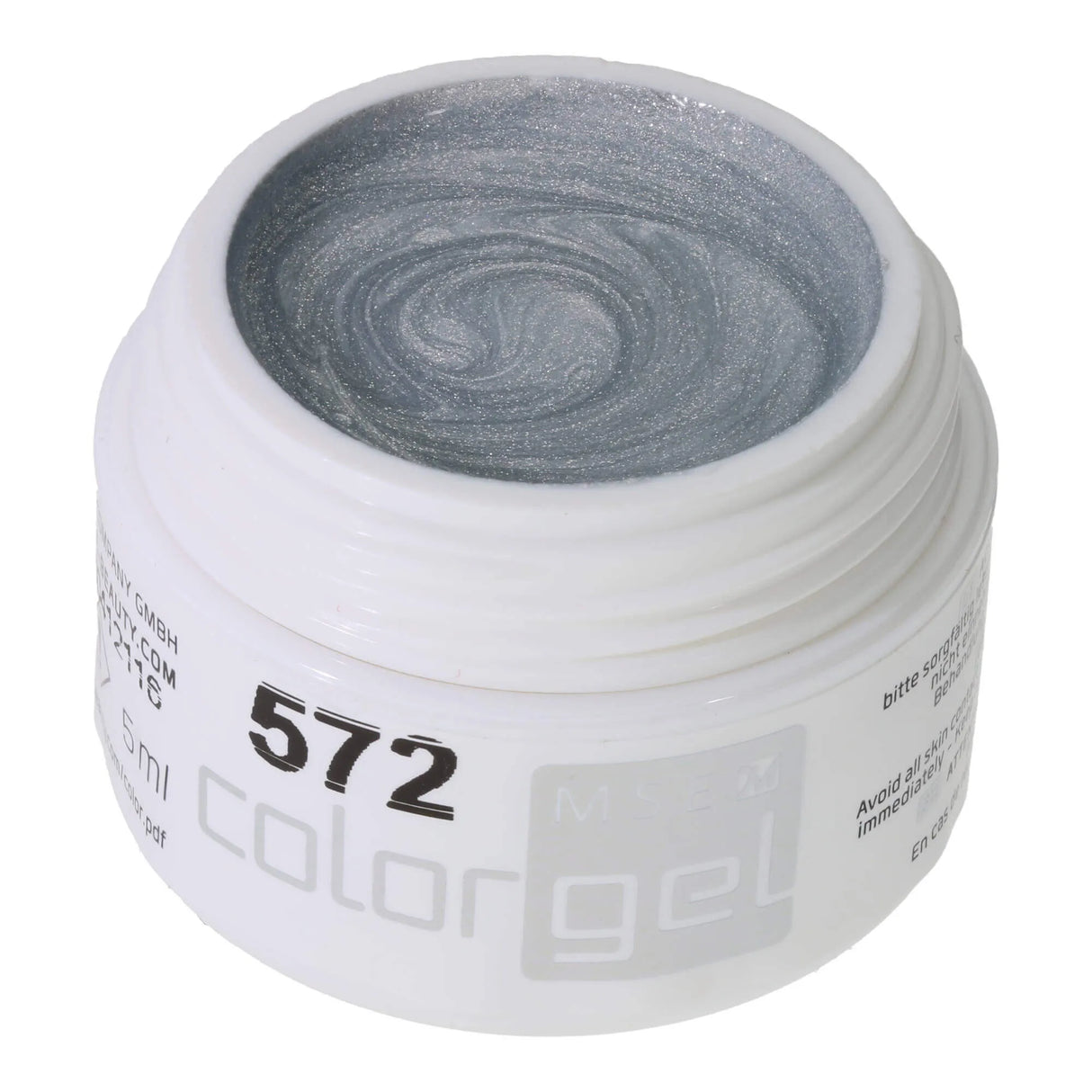 #572 <<< t52>36>5>remium-EFFEKT Color Gel 5ml Metallicgel Default Title