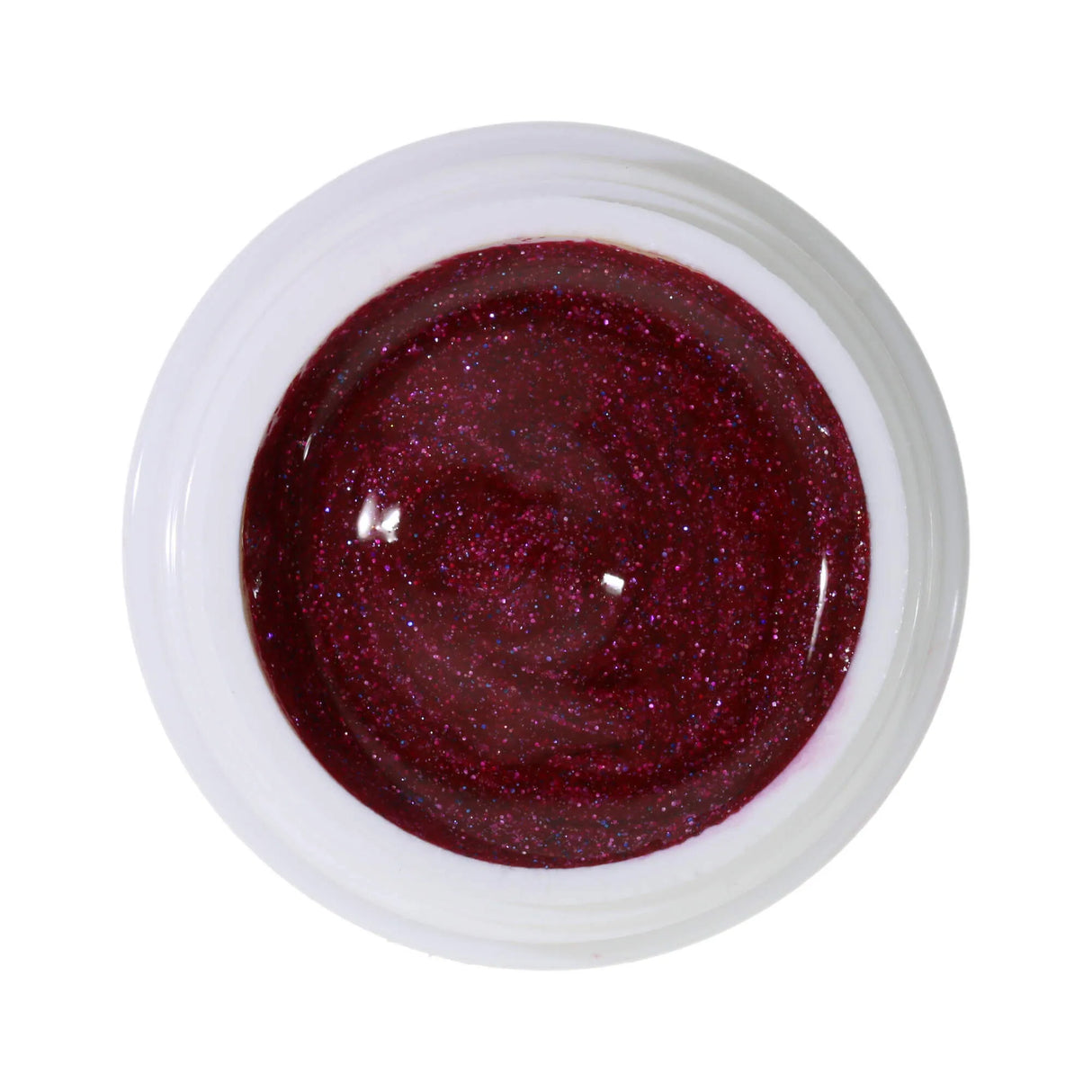 #647 < t5>remium-GLITTER Color Gel 5ml Rot