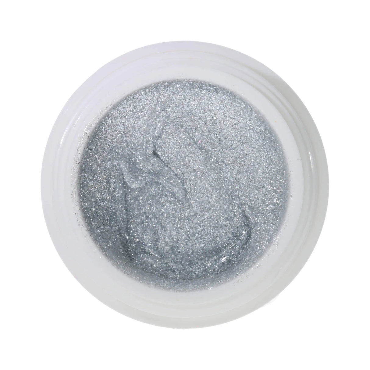 #841 Premium-GLITTER  Color  Gel 5ml  Weiss