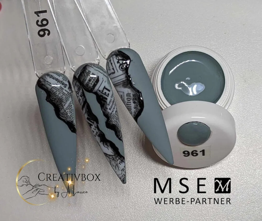 #961 PURE Farbgel 5ml grün grau