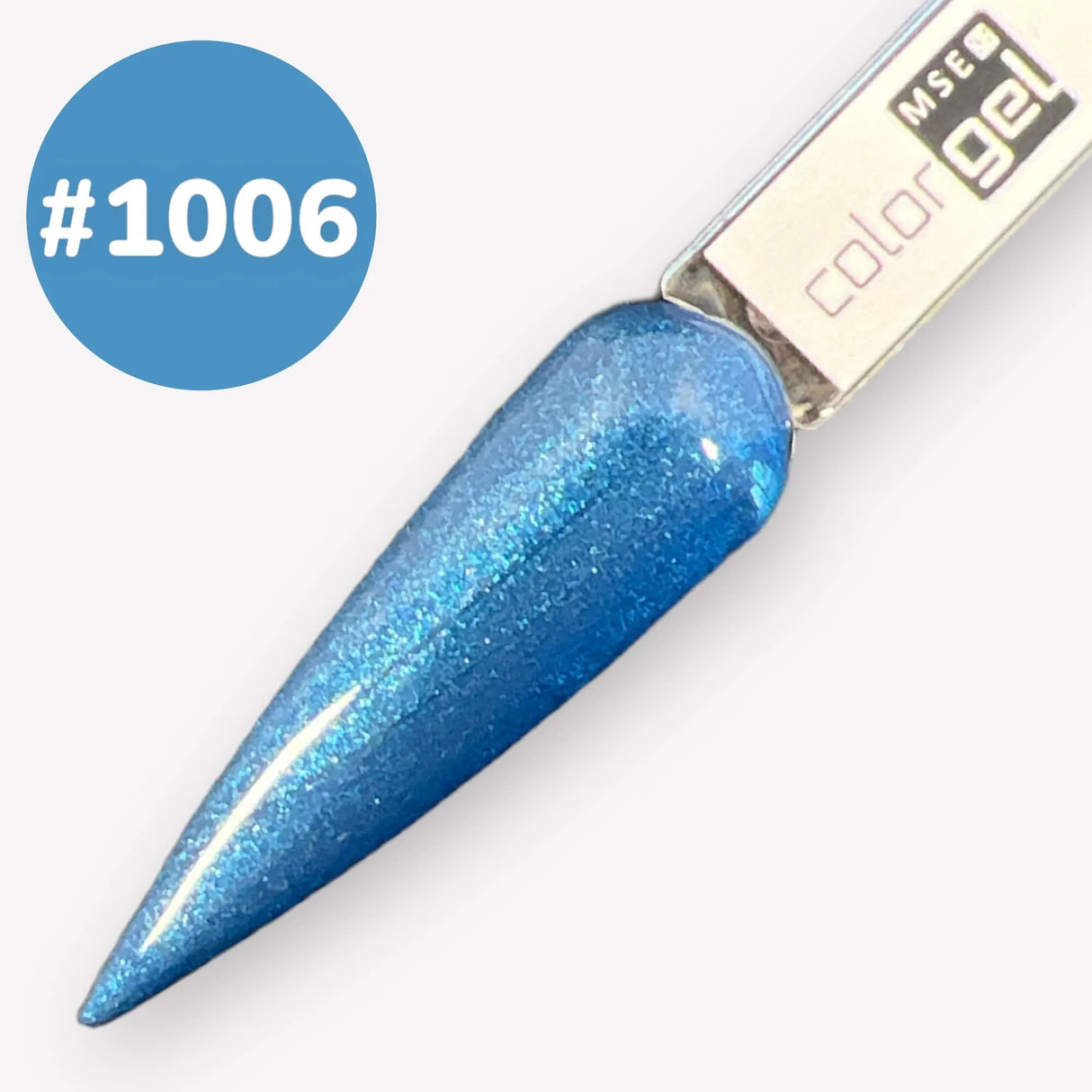 #1006 << t11>6>ffekt Farbgel – Metallic Blau– 5ml
