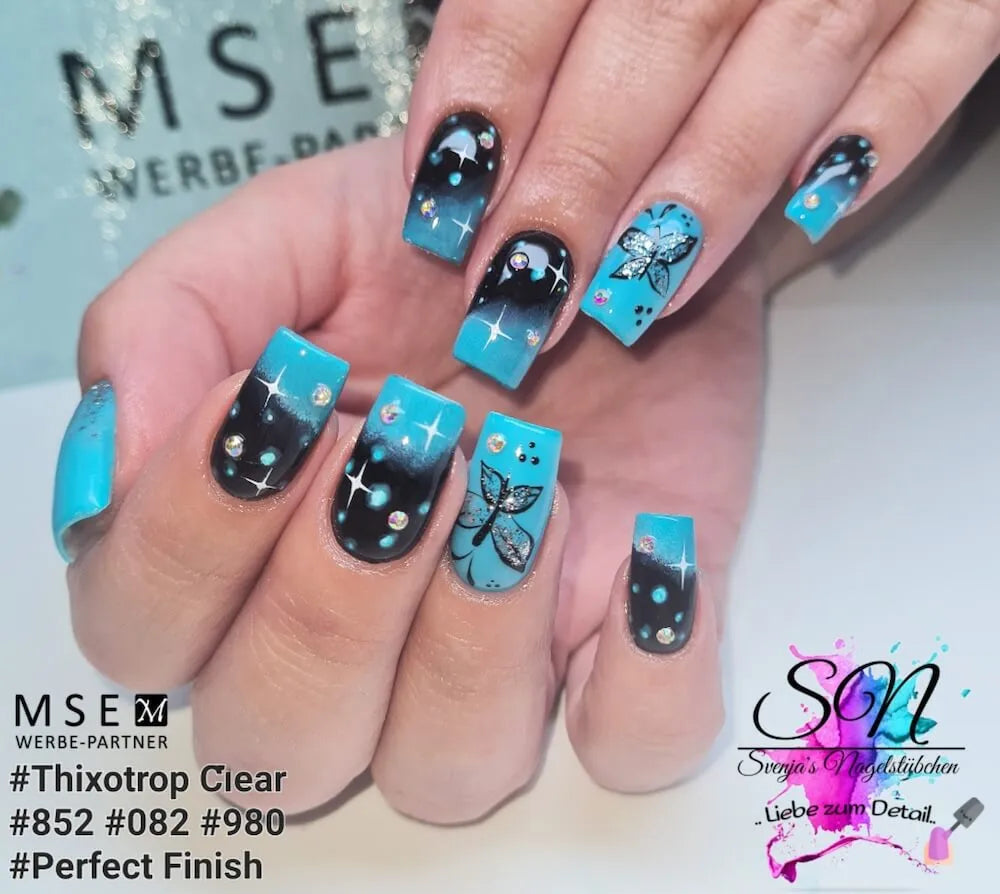 <<t10>0>SE Perfecт FINISH Hochglanz Gel Klar 15ml Non Sтicky