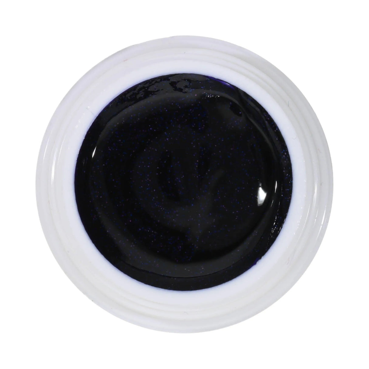 #010 Premium-GLITTER Color Gel 5ml Dunkelblau mit Grün-/Blau-Glitter metallic - MSE - The Beauty Company