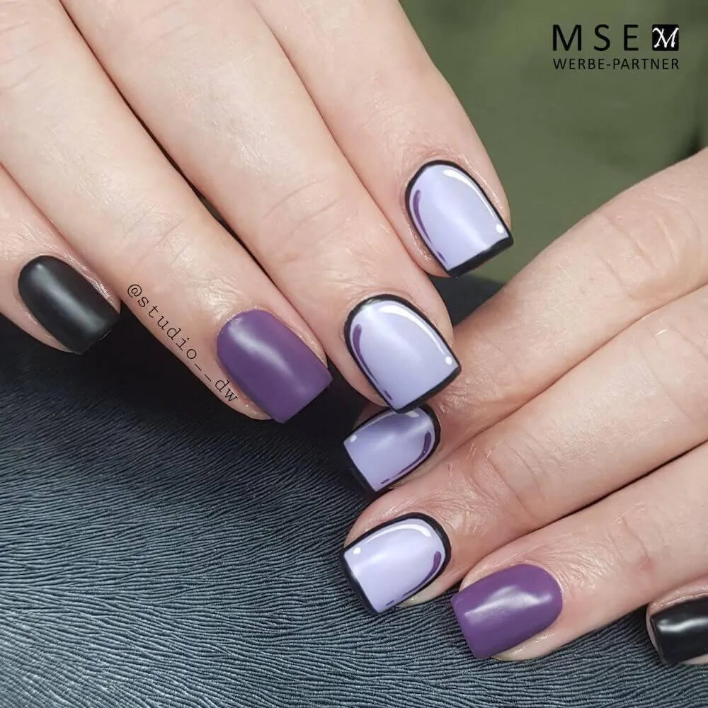 #025 Premium-PURE Color Gel 5ml Leicht grünlich dunkler Fliederton - MSE - The Beauty Company