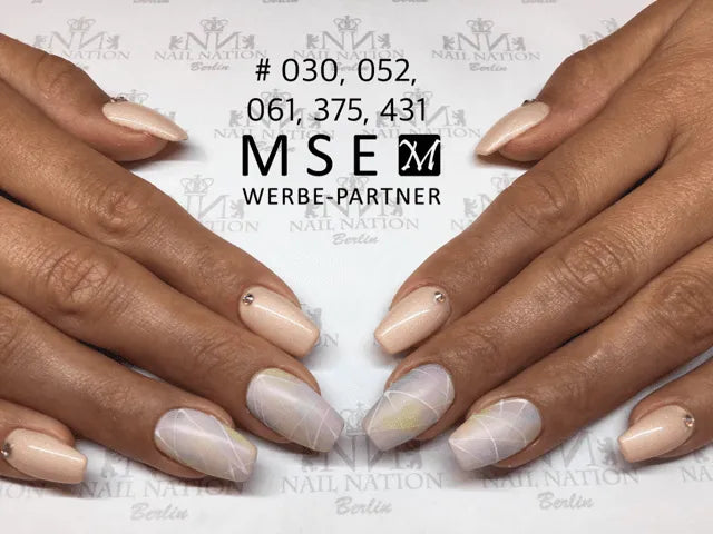 #052 Premium-EFFEKT Color Gel 5ml Pastellfarbenes Orange mit dezentem Perlglanz - MSE - The Beauty Company