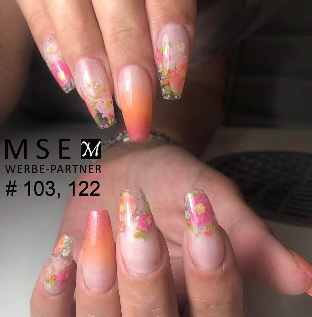 #103 Premium-EFFEKT Color Gel 5ml Helles Pink mit Perlglanzeffekt - MSE - The Beauty Company