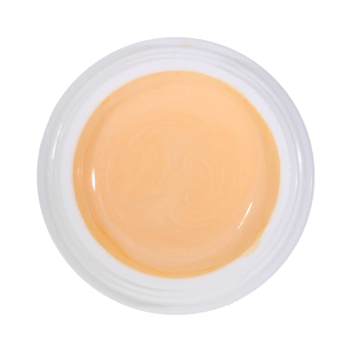 #125 Premium-EFFEKT Color Gel 5ml Blasses cremefarbenes Mandarin mit dunklem Perlglanz - MSE - The Beauty Company