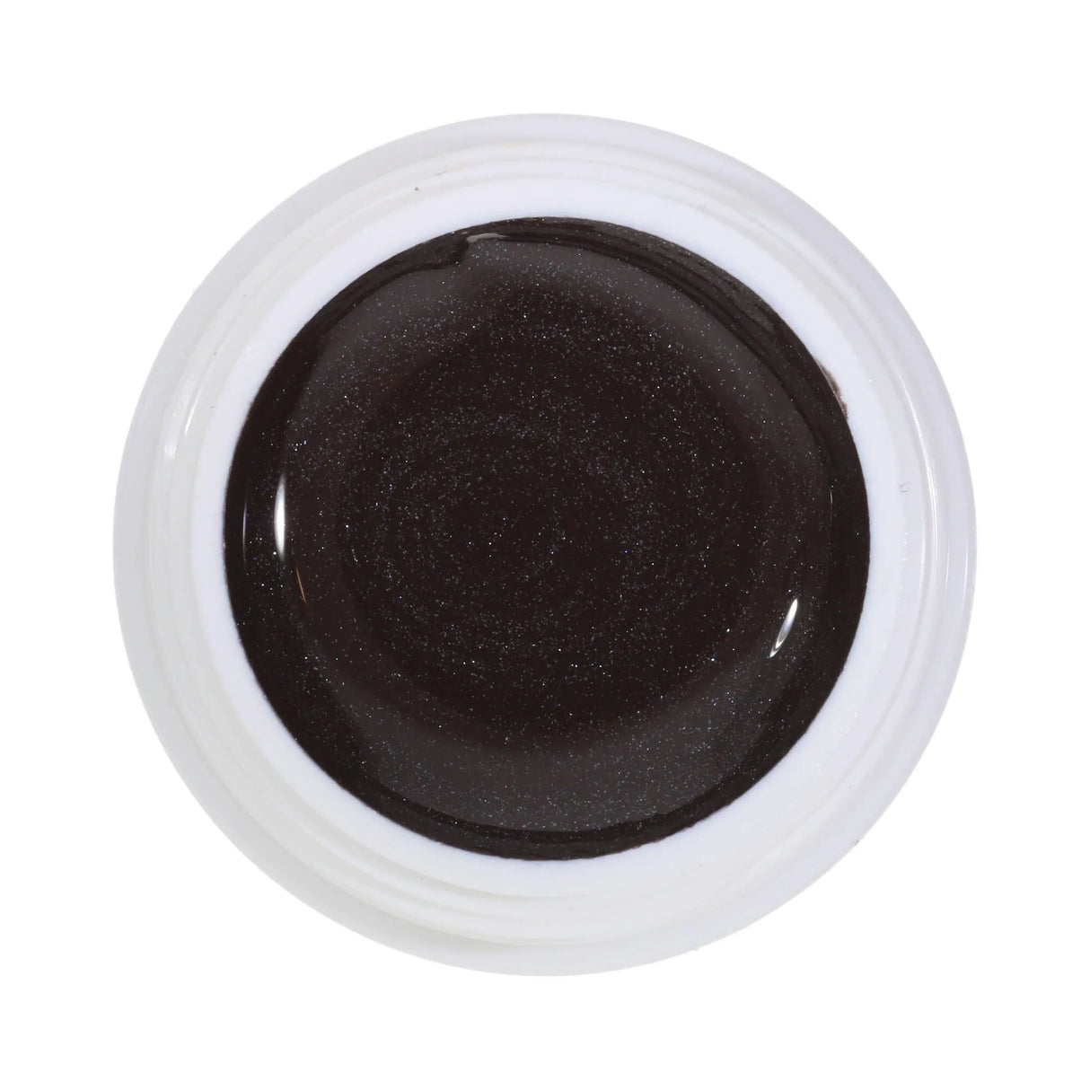 #127 Premium-EFFEKT Color Gel 5ml Kaltes Dunkelbraun mit Silberschimmer - MSE - The Beauty Company