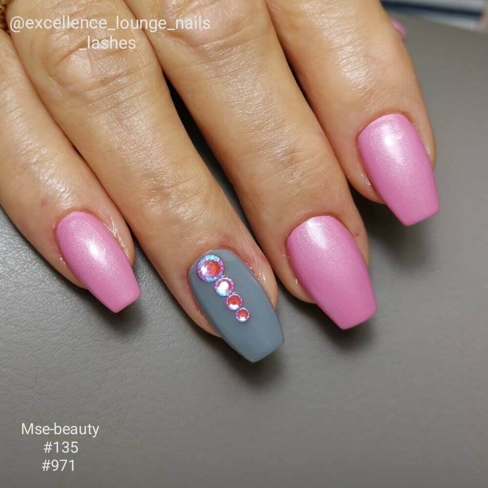 #135 Premium-PURE Color Gel 5ml Helles Schiefergrau - MSE - The Beauty Company