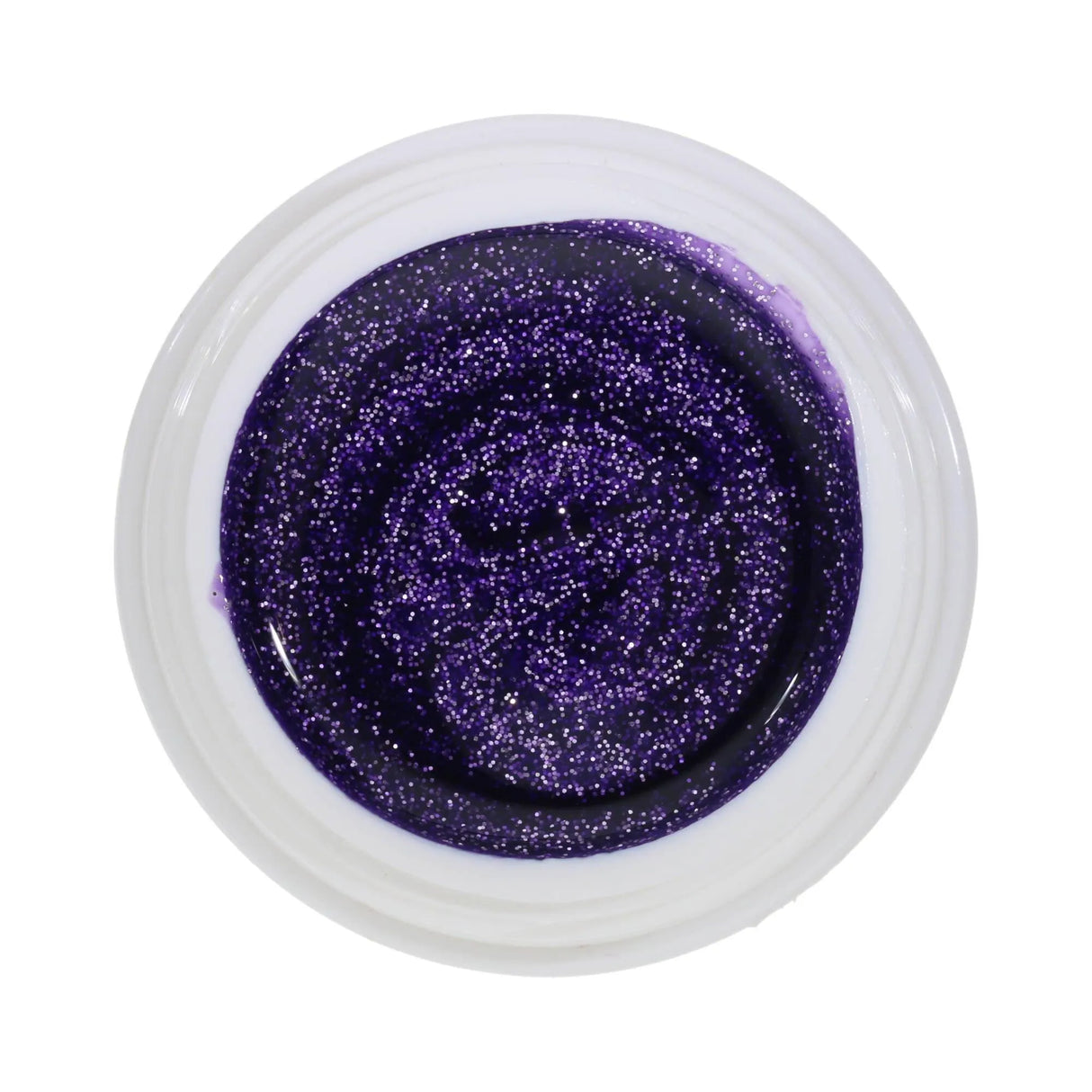 #156 Premium-GLITTER Color Gel 5ml Violett und Silberglitter - MSE - The Beauty Company