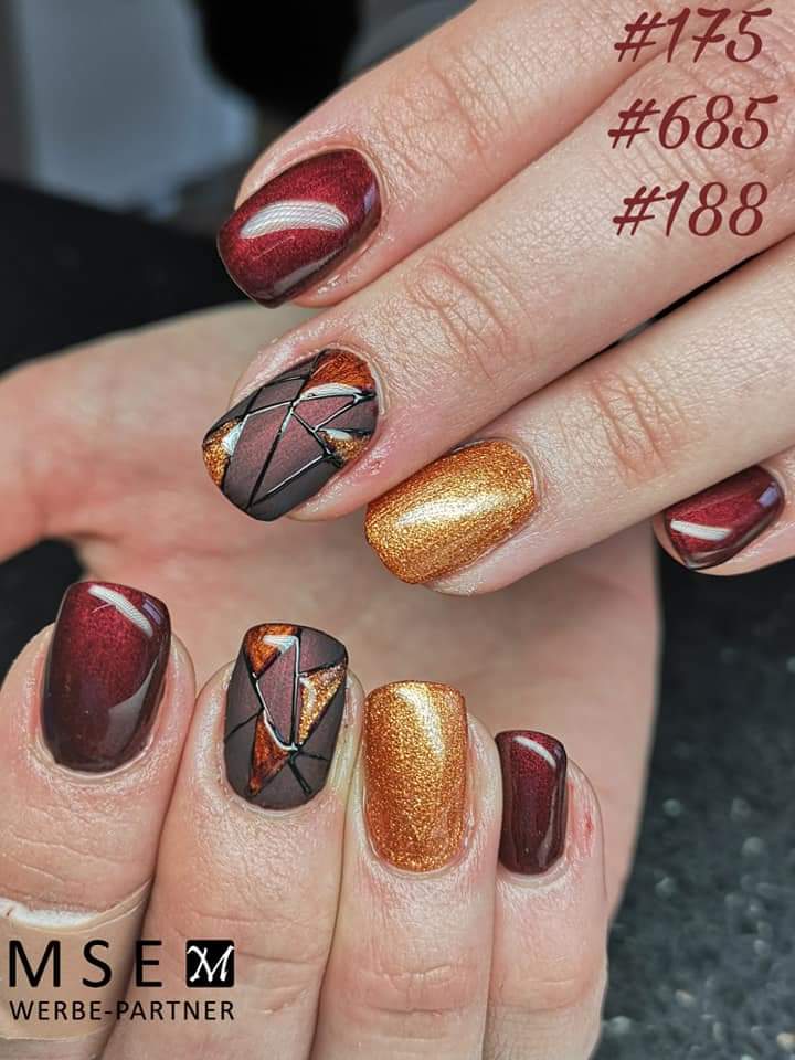 #175 Premium-GLITTER Color Gel 5ml Bronze verstärkt durch kräftige bronzefarbene Effekte - MSE - The Beauty Company