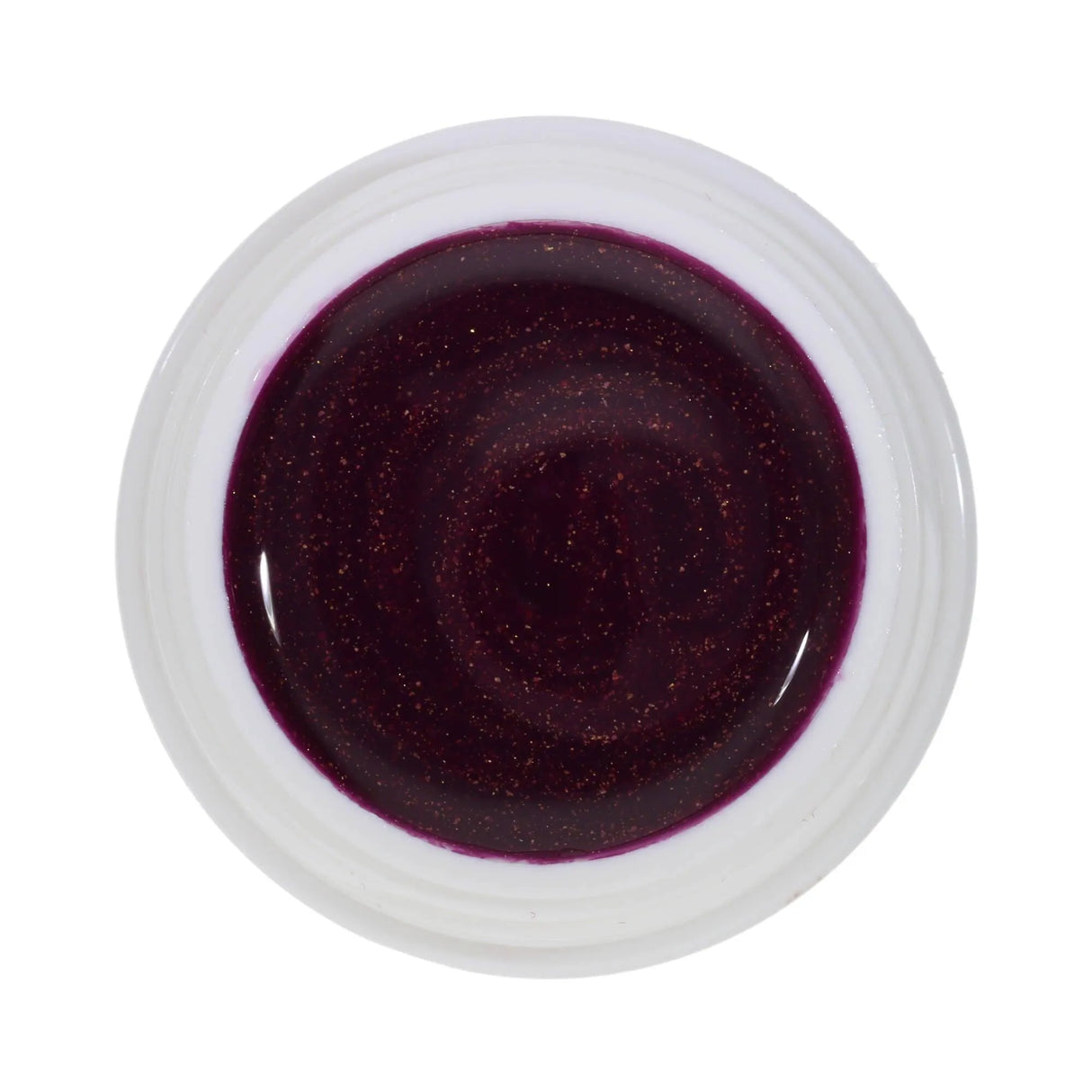 #196 Premium-EFFEKT Color Gel 5ml Dunkles Pink mit deutlichem Goldschimmer - MSE - The Beauty Company