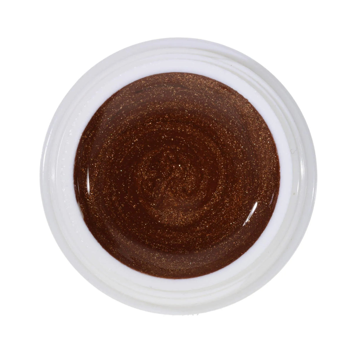 #210 Premium-EFFEKT Color Gel 5ml Goldbraun mit kräftigen Goldpartikeln - MSE - The Beauty Company