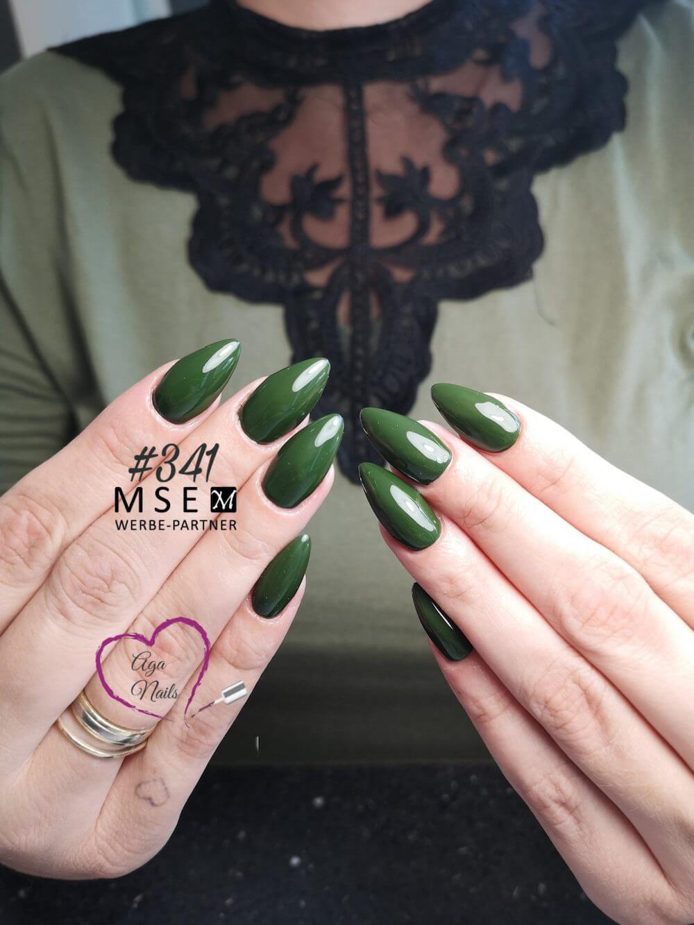 #341 Premium-PURE Color Gel 5ml Dunkles Tannengrün - MSE - The Beauty Company