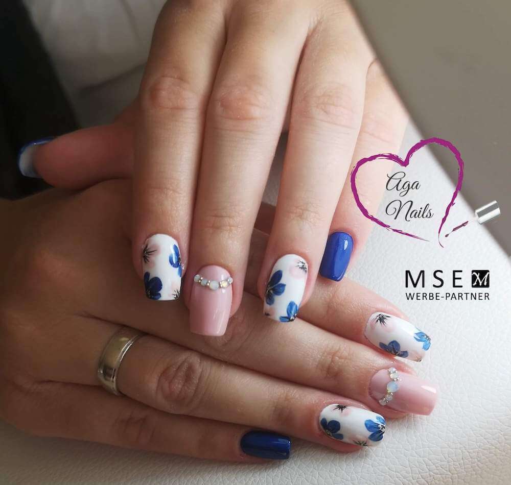 #368 Premium-EFFEKT Color Gel 5ml Dunkles Blau mit dezentem Schimmer - MSE - The Beauty Company