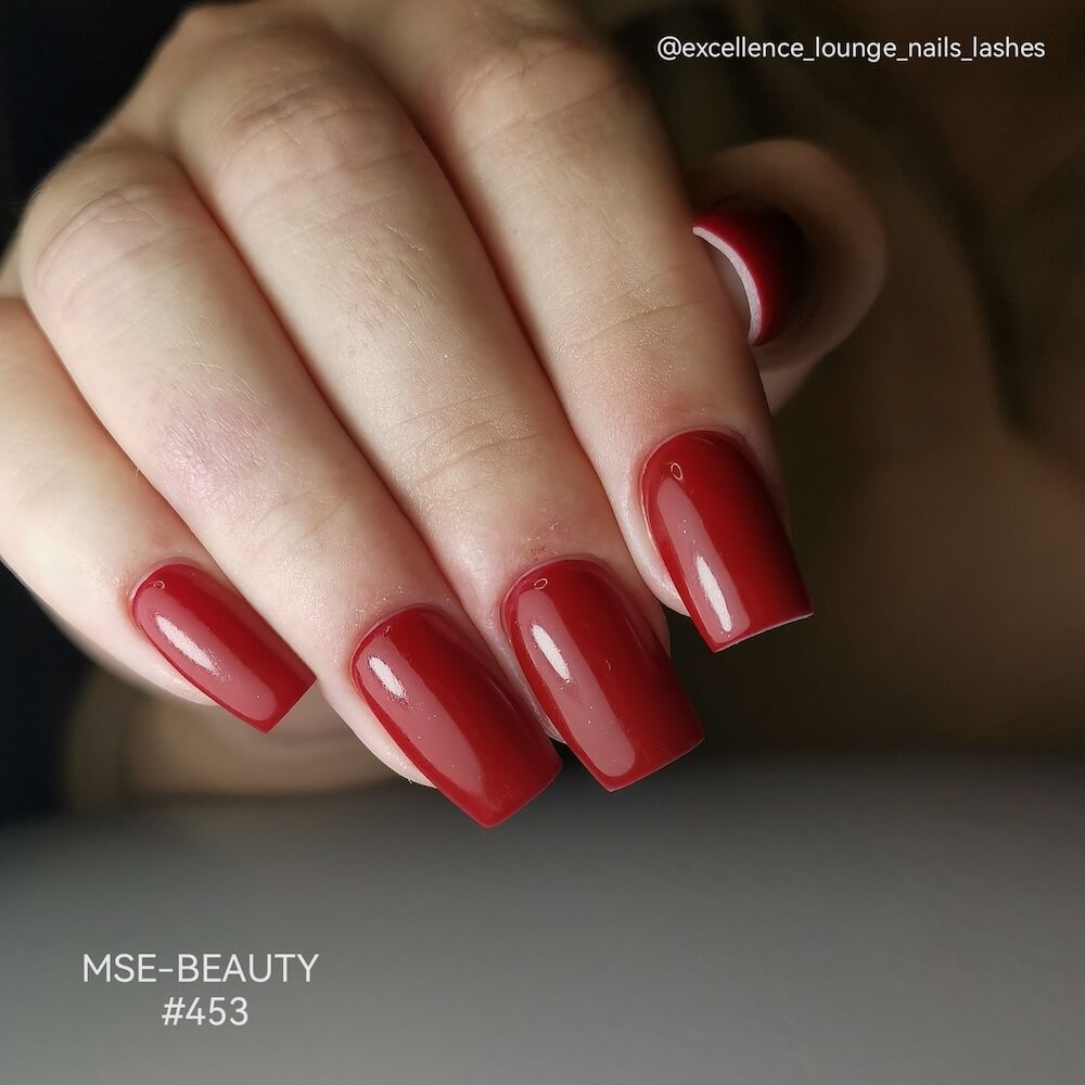 #453 Premium-PURE Color Gel 5ml Dunkles Kirschrot - MSE - The Beauty Company