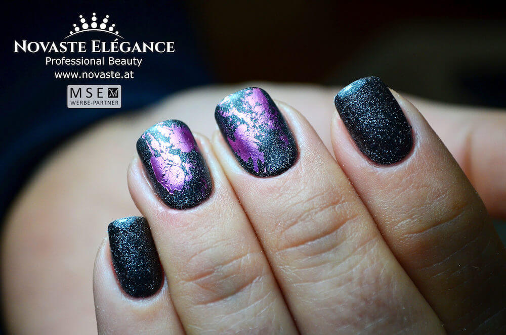 #466 Premium-EFFEKT Color Gel 5ml Dunkelgraues Metallicgel - MSE - The Beauty Company