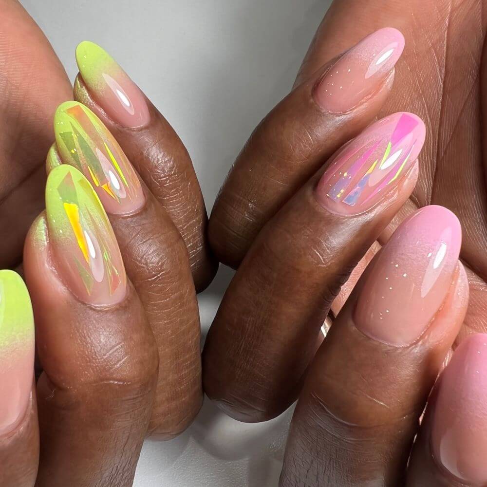 #502 Premium-DEKO Color Gel 5ml Neon Gelbgrün NOT FOR COSMETIC USE - MSE - The Beauty Company