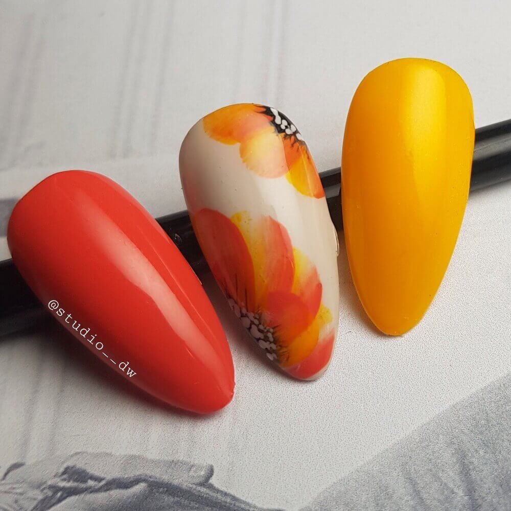 #509 Premium-PURE Color Gel 5ml Neon Orange-Gelb - MSE - The Beauty Company