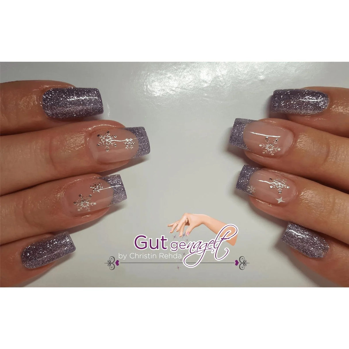 #629 Premium-GLITTER Color Gel 5ml flieder - MSE - The Beauty Company