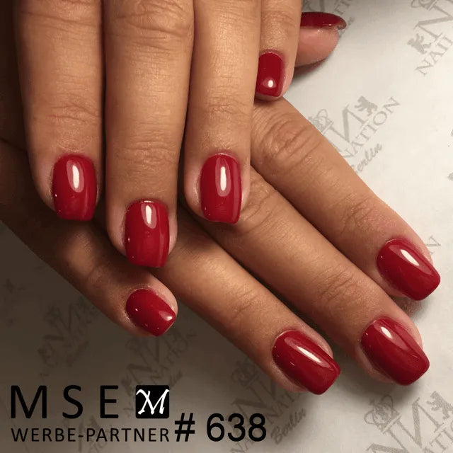 #638 Premium-PURE Color Gel 5ml Rot - MSE - The Beauty Company