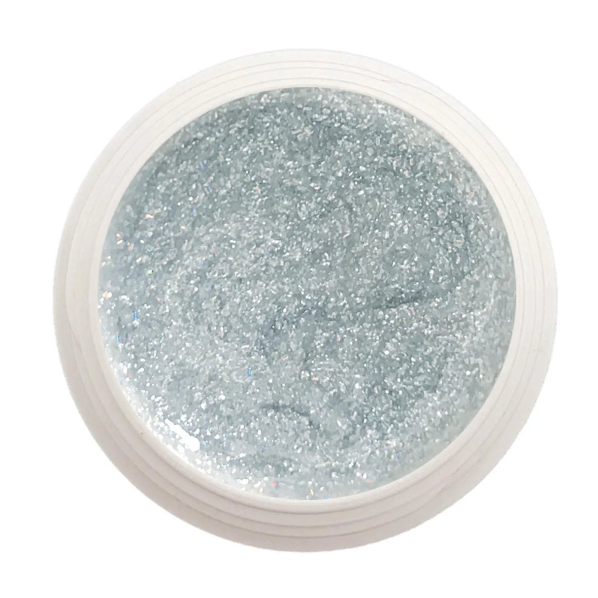 #809 Premium-GLITTER Color Gel 5ml Silber - MSE - The Beauty Company