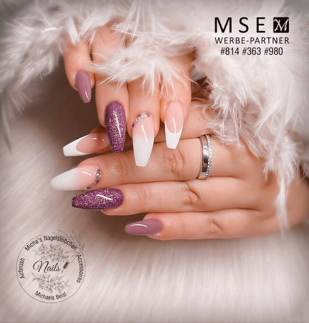 #814 Premium-GLITTER Color Gel 5ml Pink - MSE - The Beauty Company