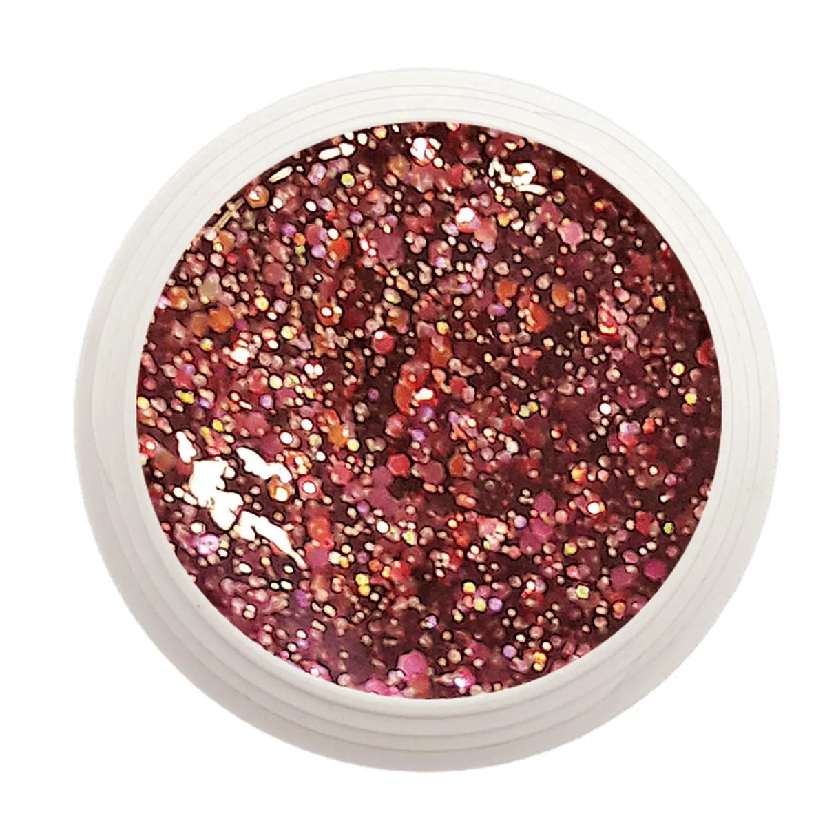 #867 Premium-GLITTER Color Gel 5ml Rot - MSE - The Beauty Company