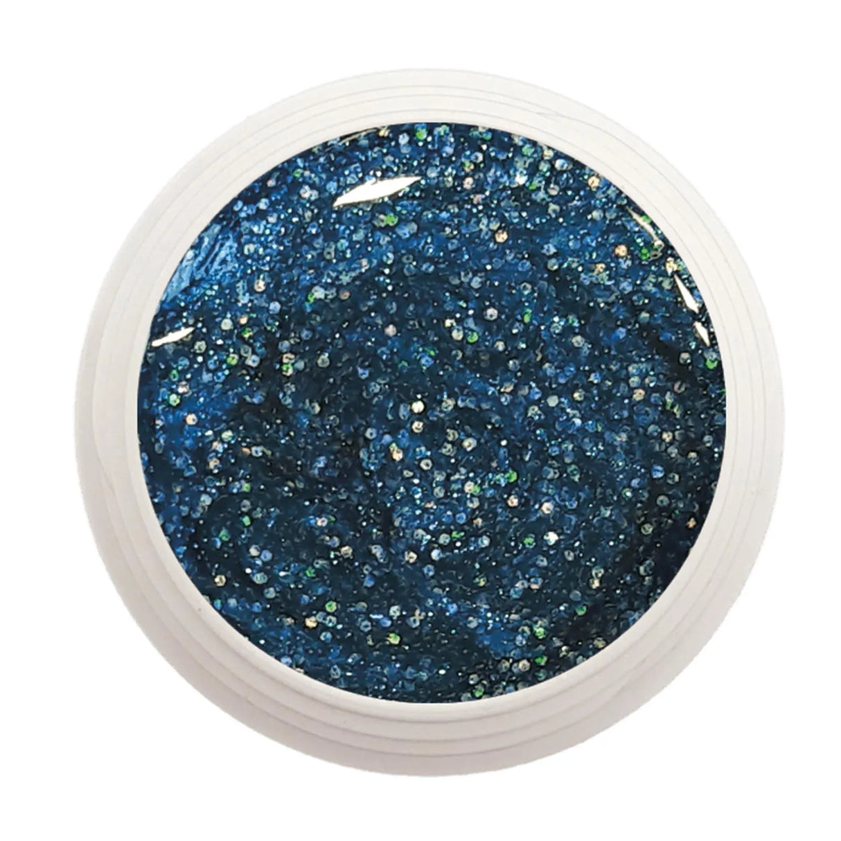 #868 Premium-GLITTER Color Gel 5ml Blau - MSE - The Beauty Company