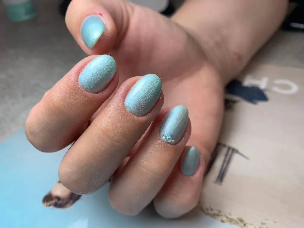 #P-11 Mother of Pearl EFFEKT Color Gel 5ml Blau - MSE - The Beauty Company