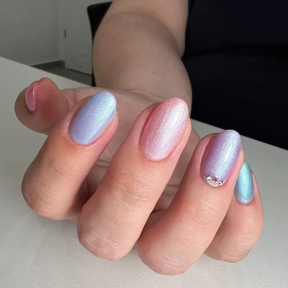 #P-14 Mother of Pearl EFFEKT Color Gel 5ml Violett - MSE - The Beauty Company