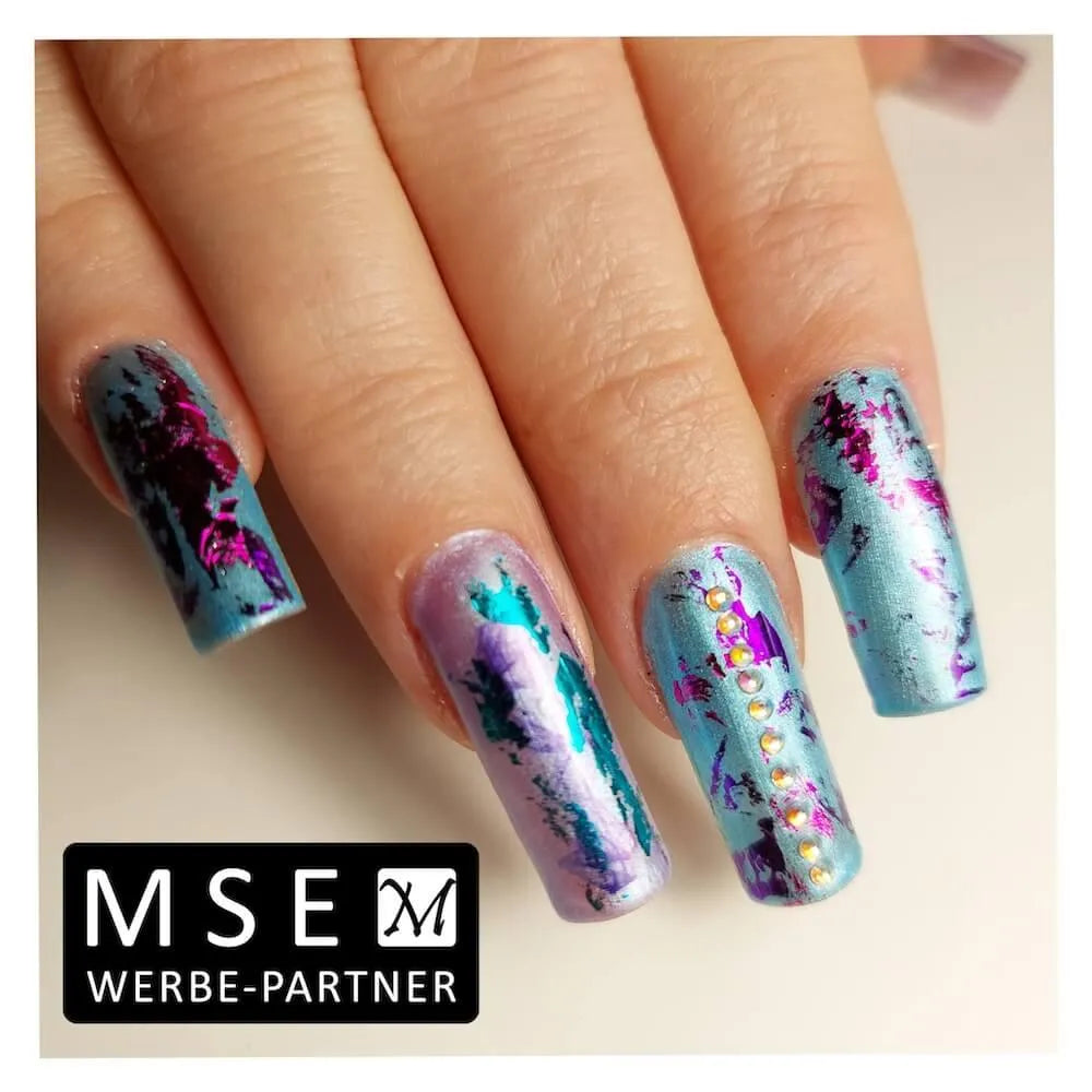 #P-14 Mother of Pearl EFFEKT Color Gel 5ml Violett - MSE - The Beauty Company