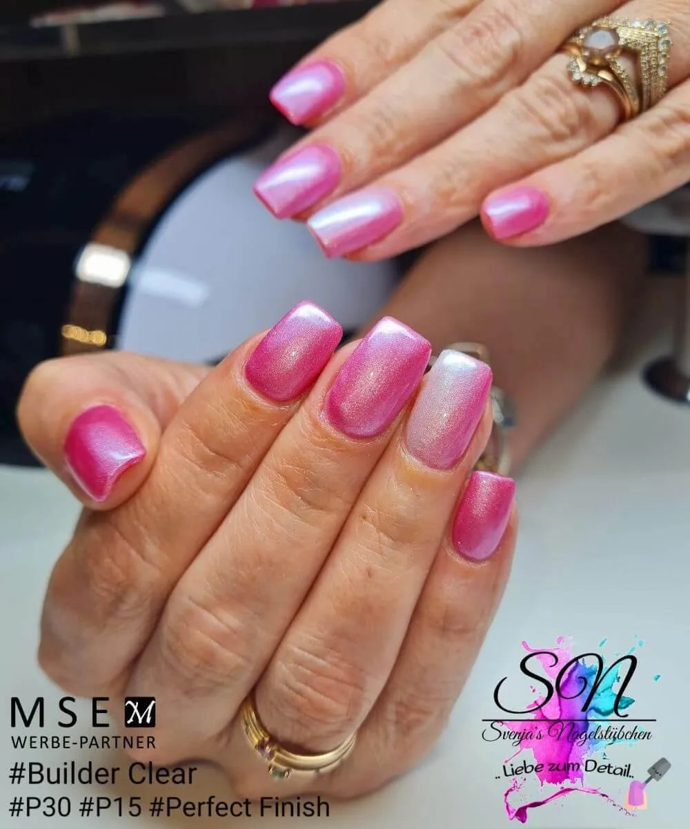 #P-15 Mother of Pearl EFFEKT Color Gel 5ml Weiss - MSE - The Beauty Company